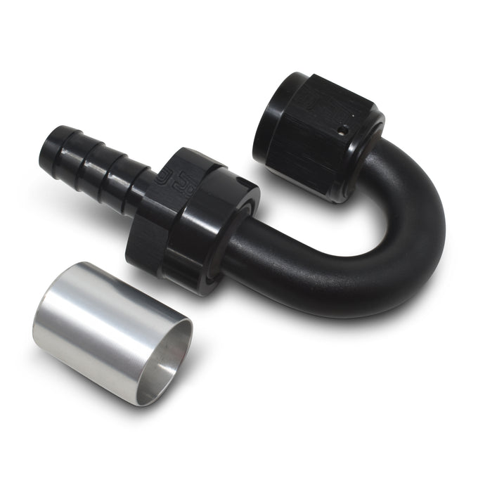 -8AN 180 Degree ProClassic Hose End <br> Fitting Size: -8 AN