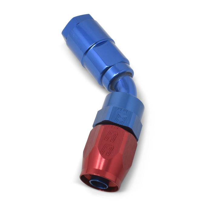 -6AN 45 Degree ProClassic EFI Hose End <br> Fitting Size: -6 AN