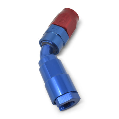-6AN 45 Degree ProClassic EFI Hose End <br> Fitting Size: -6 AN
