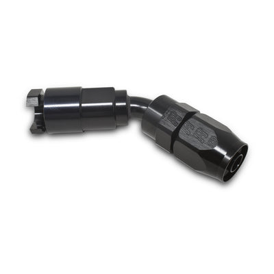 -6AN 45 Degree ProClassic EFI Hose End <br> Fitting Size: -6 AN