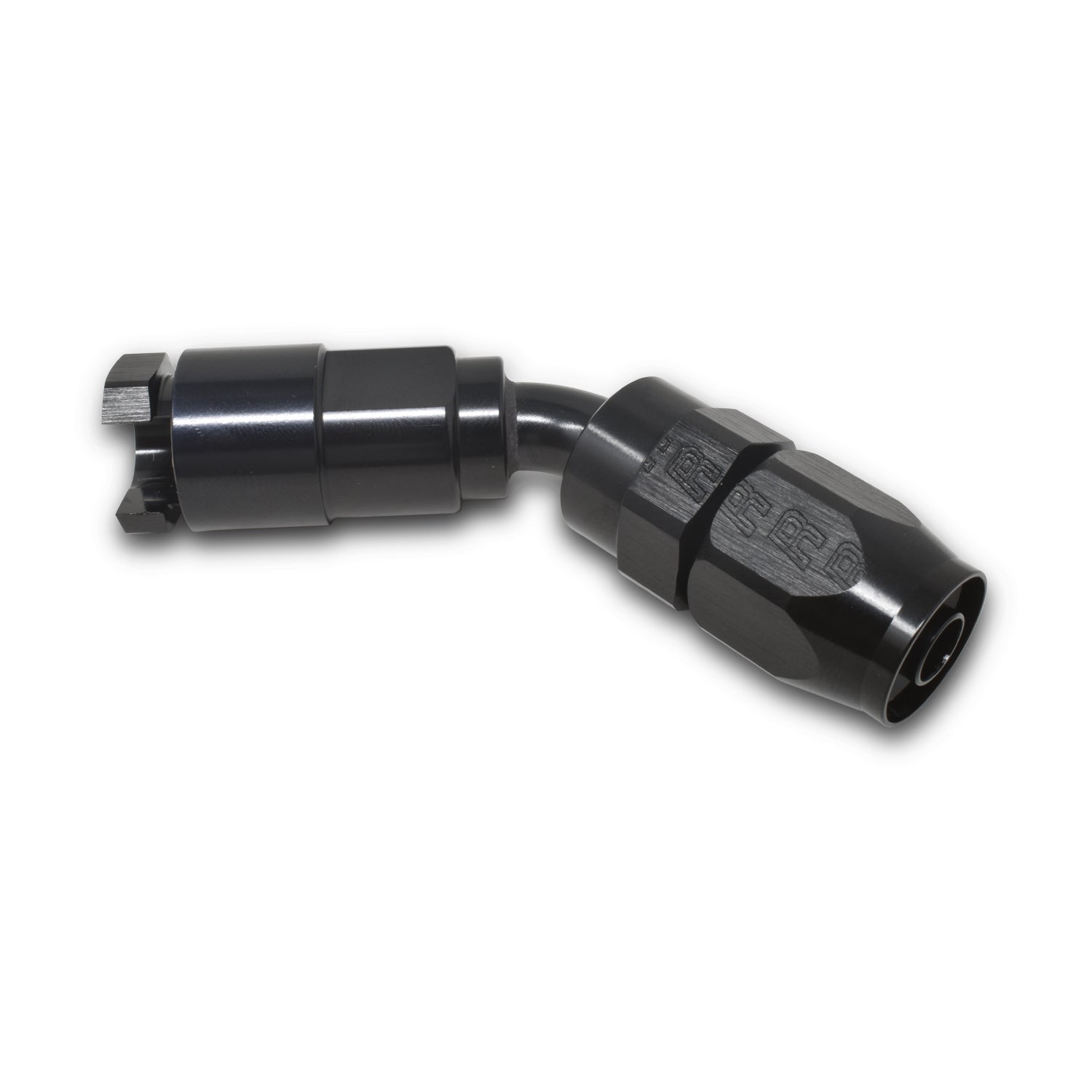 -6AN 45 Degree ProClassic EFI Hose End <br> Fitting Size: -6 AN