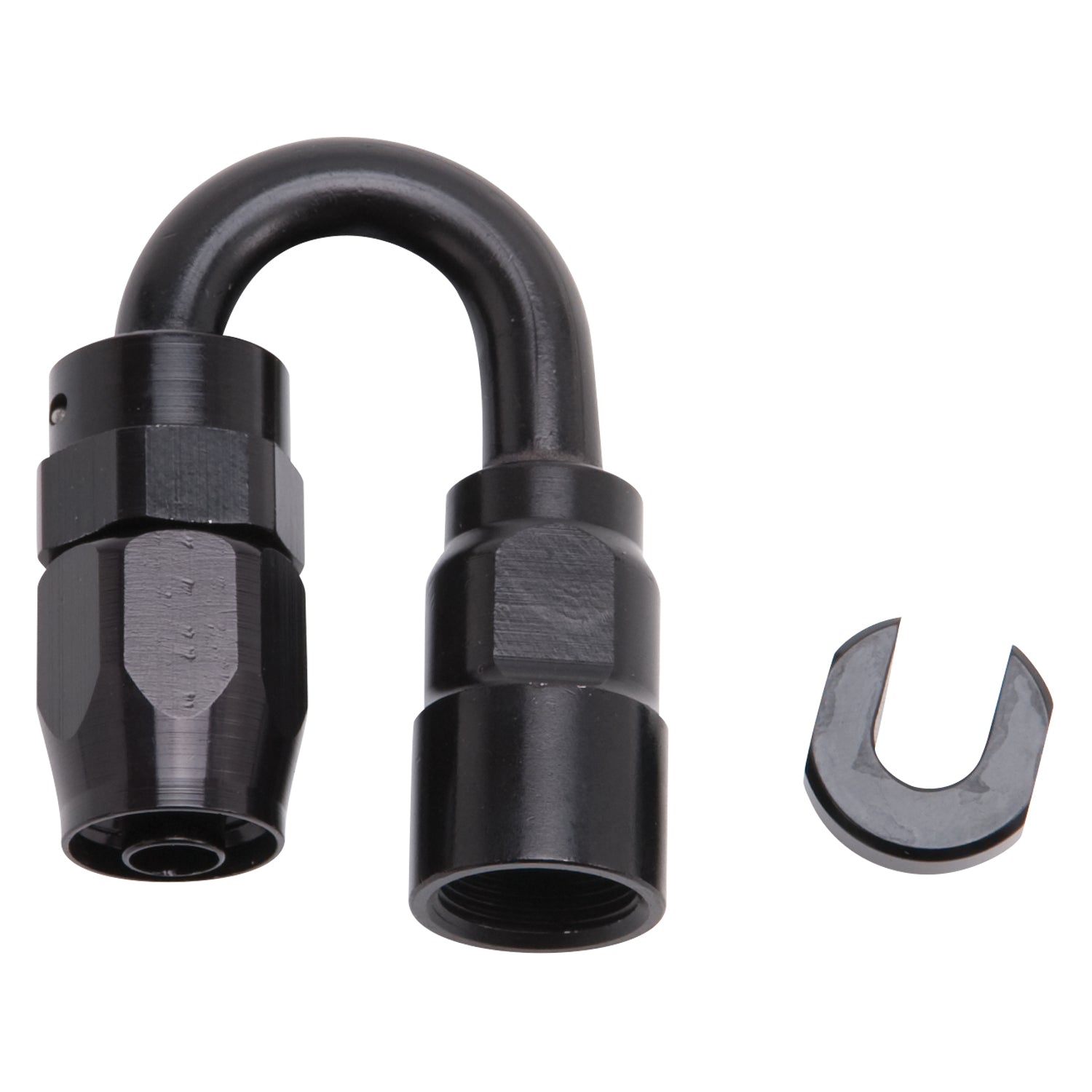-6AN 180 Degree ProClassic EFI Hose End <br> Fitting Size: -6 AN
