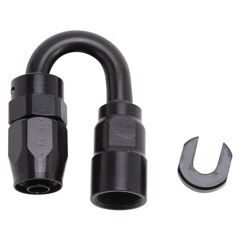 -6AN 180 Degree ProClassic EFI Hose End <br> Fitting Size: -6 AN