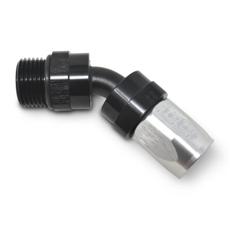 -10AN 45¡ã Hose End To 7/8in-14 ORB <br> Fitting Size: -8 AN