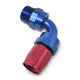 -8AN 90¡ã Radius Port Hose End To 7/8in-14 O-Ring <br> Fitting Size: -8 AN