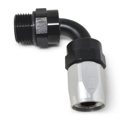 -8AN 90¡ã Radius Port Hose End To 7/8in-14 O-Ring <br> Fitting Size: -8 AN