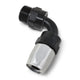 -8AN 90¡ã Radius Port Hose End To 7/8in-14 O-Ring <br> Fitting Size: -8 AN