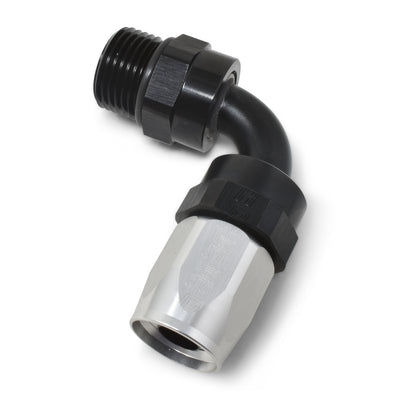 -8AN 90¡ã Radius Port Hose End To 7/8in-14 O-Ring <br> Fitting Size: -8 AN