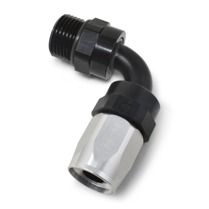 -8AN 90¡ã Radius Port Hose End To 7/8in-14 O-Ring <br> Fitting Size: -8 AN