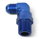 90 Degree Adapter Fitting <br> -10 AN 90 Degree Male to Male 1/2in Swivel NPT