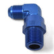 90 Degree Adapter Fitting <br> -10 AN 90 Degree Male to Male 3/8in Swivel NPT