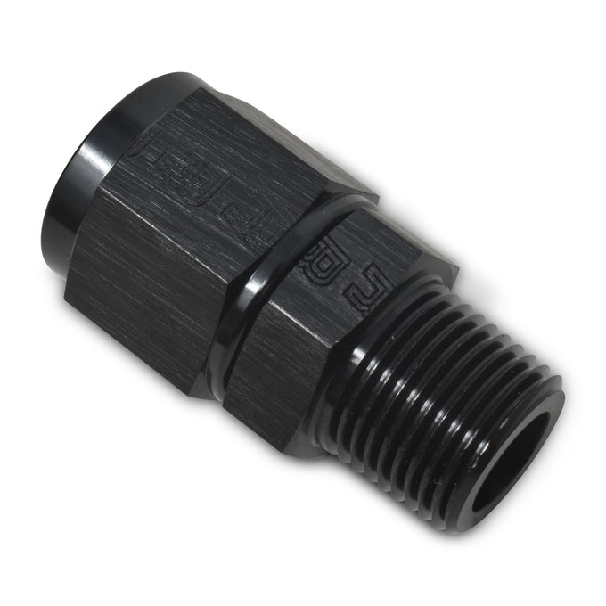 Straight Adapter Fitting <br> -4 AN Straight Female to 1/8in Male NPT