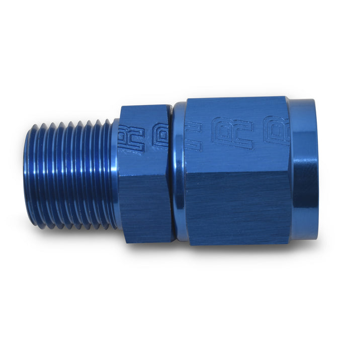 Straight Adapter Fitting <br> -4 AN Straight Female to 1/8in Male NPT