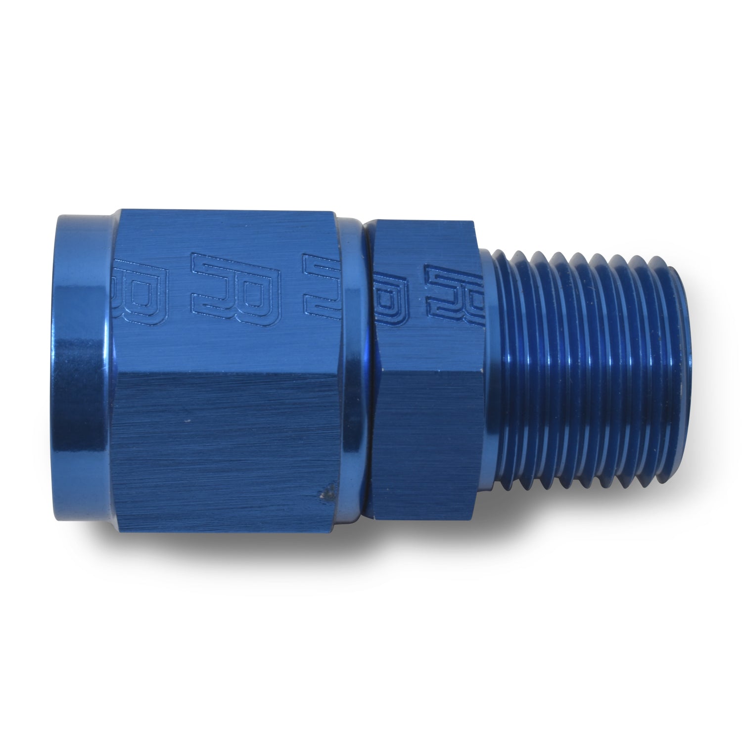 Straight Adapter Fitting <br> -6 AN Straight Female to 1/4in Male NPT
