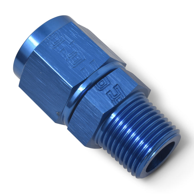 Straight Adapter Fitting <br> -8 AN Straight Female to 1/4in Male NPT