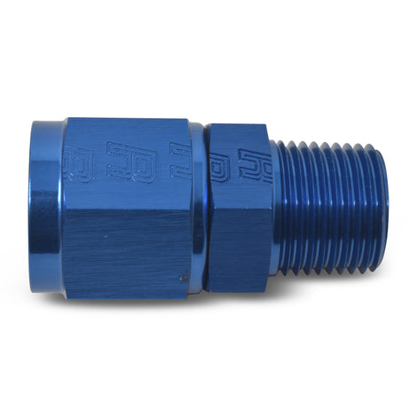 Straight Adapter Fitting <br> -4 AN Straight Female to 1/4in Male NPT