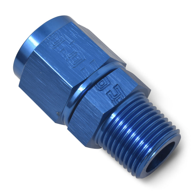 Straight Adapter Fitting <br> -4 AN Straight Female to 1/4in Male NPT