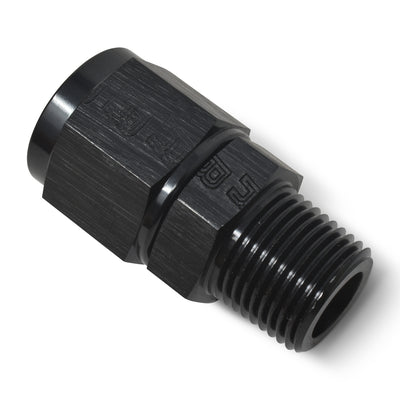 Straight Adapter Fitting <br> -6 AN Straight Female to 1/8in Male NPT