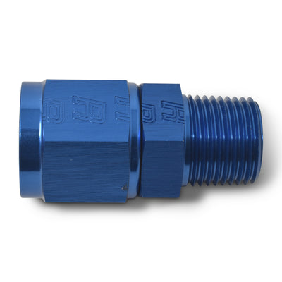 Straight Adapter Fitting <br> -8 AN Straight Female to 3/8in Male NPT