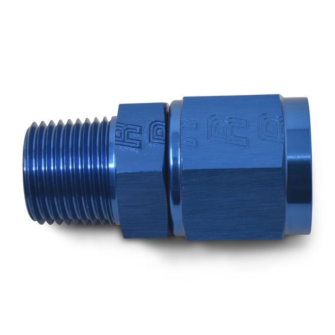 -12AN Straight Female to 1/2in Male NPT Fitting <br> -12 AN Straight Female to 1/2in Male NPT