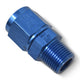 Straight Adapter Fitting <br> -6 AN Straight Female to 3/8in Male NPT
