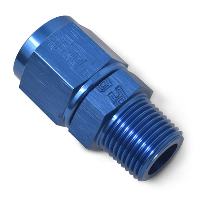 Straight Adapter Fitting <br> -8 AN Straight Female to 1/2in Male NPT