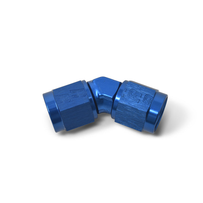 45 Degree Adapter Fitting <br> 45 Degree Feamale AN seivel to female AN swivel