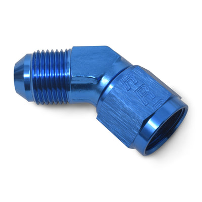 -4AN 45 Degree MaleAN to FemaleAN Fitting <br> -4 AN 45 Degree Male AN to Female AN