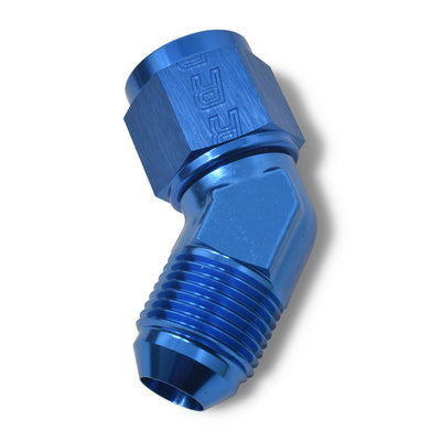 -4AN 45 Degree MaleAN to FemaleAN Fitting <br> -4 AN 45 Degree Male AN to Female AN