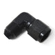 -6AN 90 Degree MaleAN to FemaleAN Fitting <br> -6 AN 90 Degree Male AN to Female AN