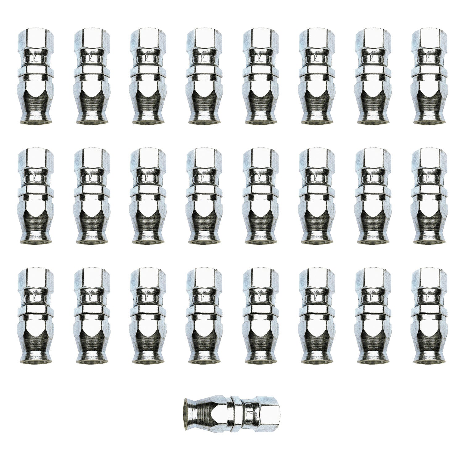 -6AN Straight Hose End <br> Fitting Size: -6 AN