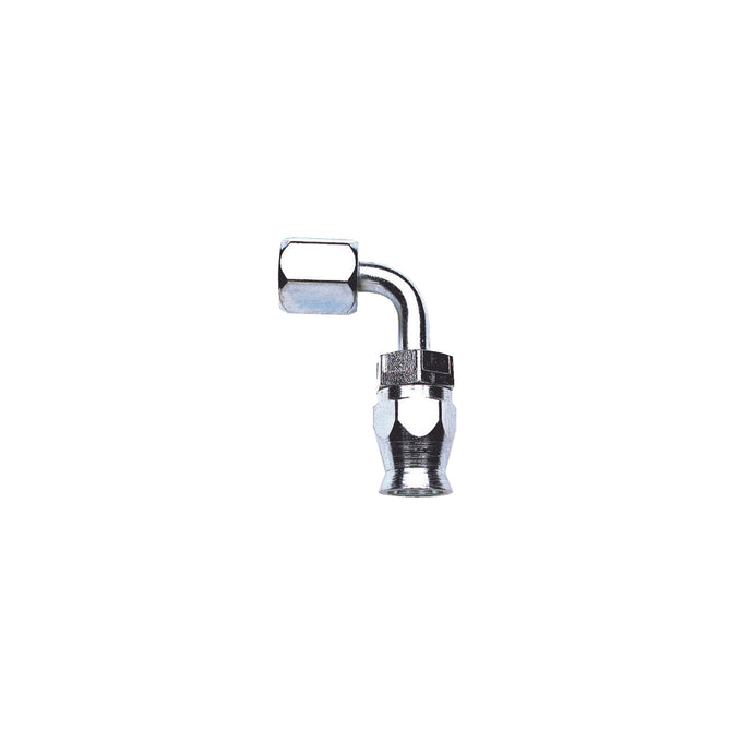 -6AN 90 Degree Hose End <br> Fitting Size: -6 AN