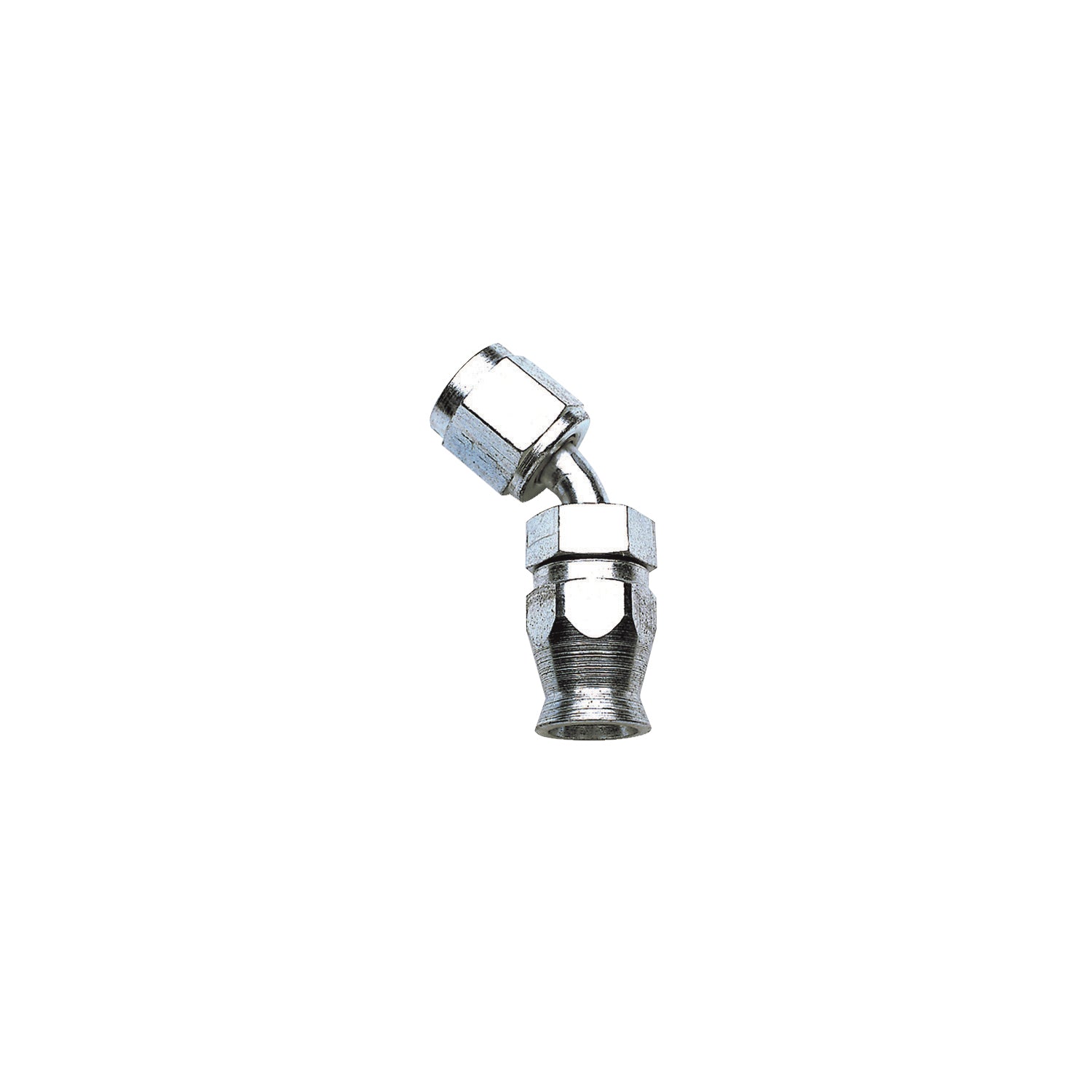 -8AN 45 Degree Hose End <br> Fitting Size: -8 AN