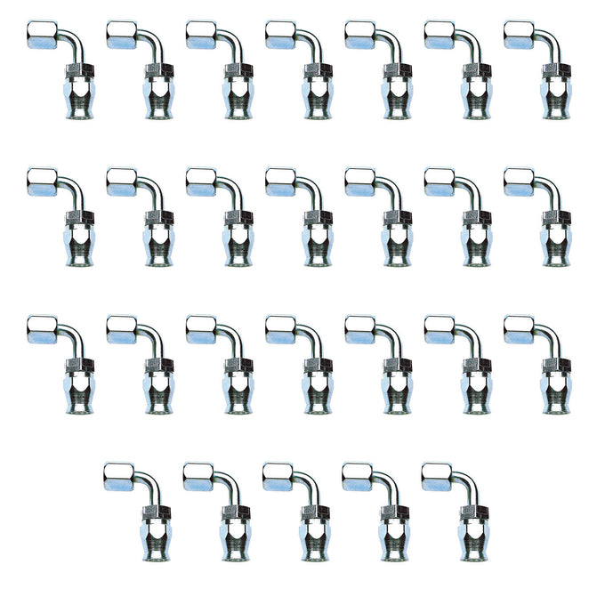 -10AN 90 Degree Ferrule <br> Fitting Size: -10 AN