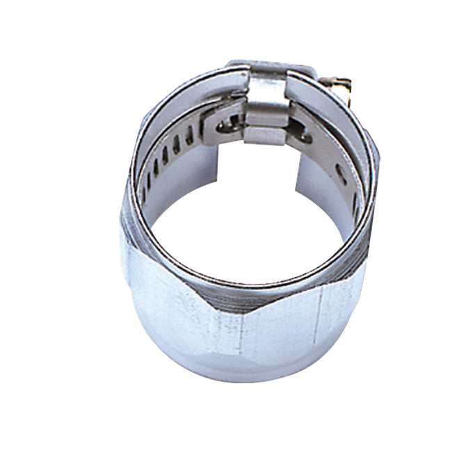 -6 AN Chrome Tube Seal Hose End <br> Universal application