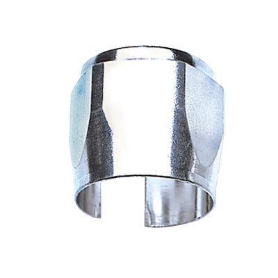 -8 AN Chrome Tube Seal Hose End <br> Universal application