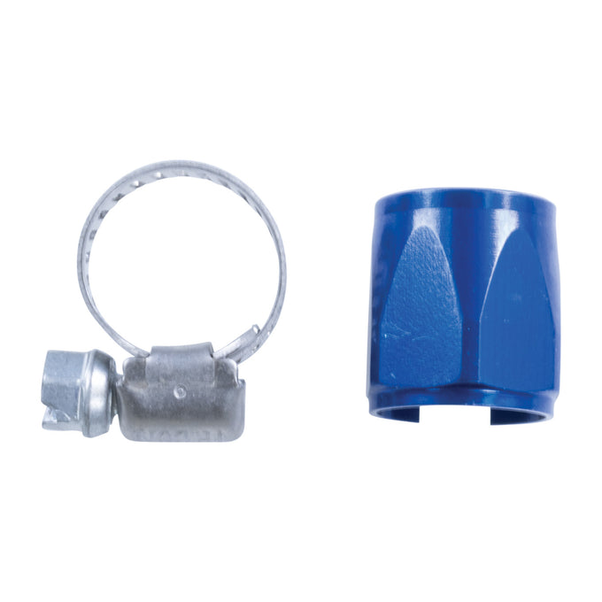 -4 AN Anodized Blue Tube Seal Hose End <br> Universal application
