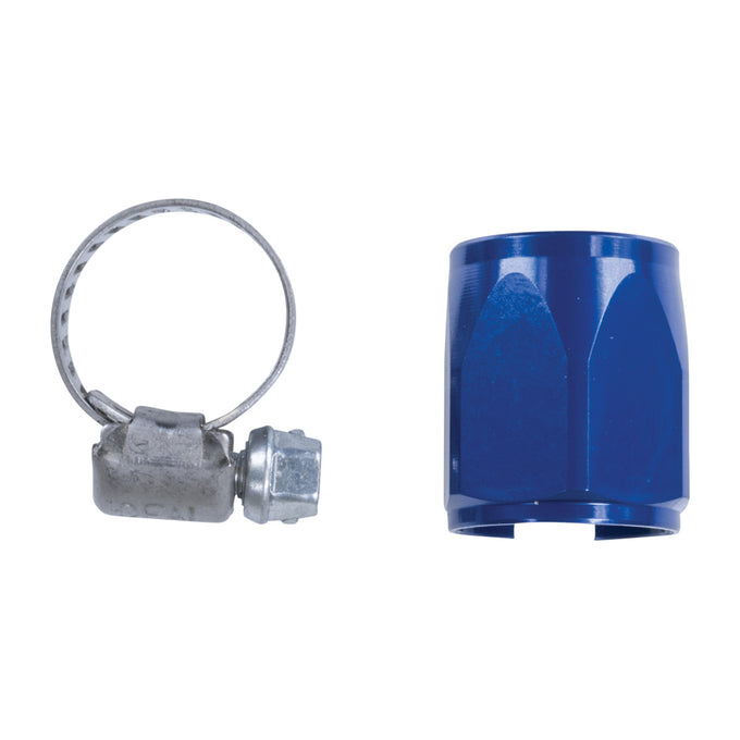 -6 AN Anodized Blue Tube Seal Hose End <br> Universal application