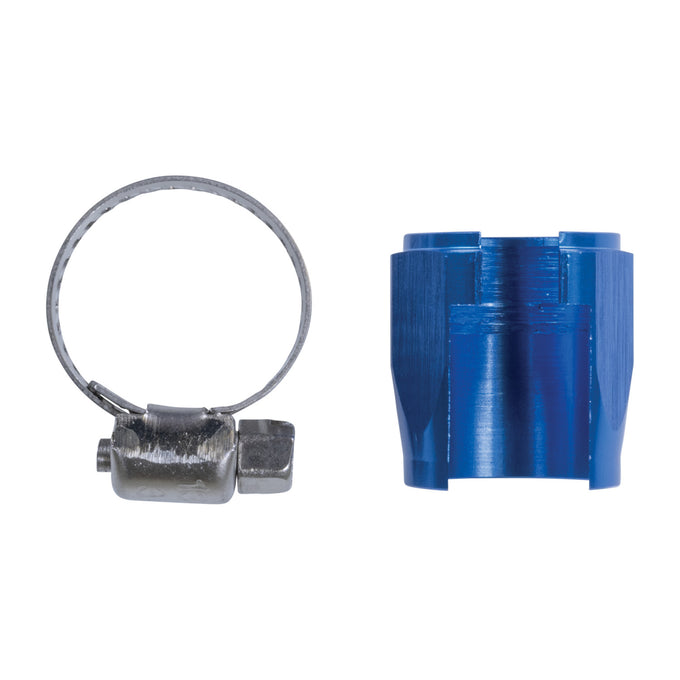 -8 AN Anodized Blue Tube Seal Hose End <br> Universal application