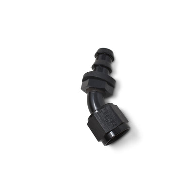 -6AN 45 Degree Twist-Lok Hose End <br> Fitting Size: -6 AN