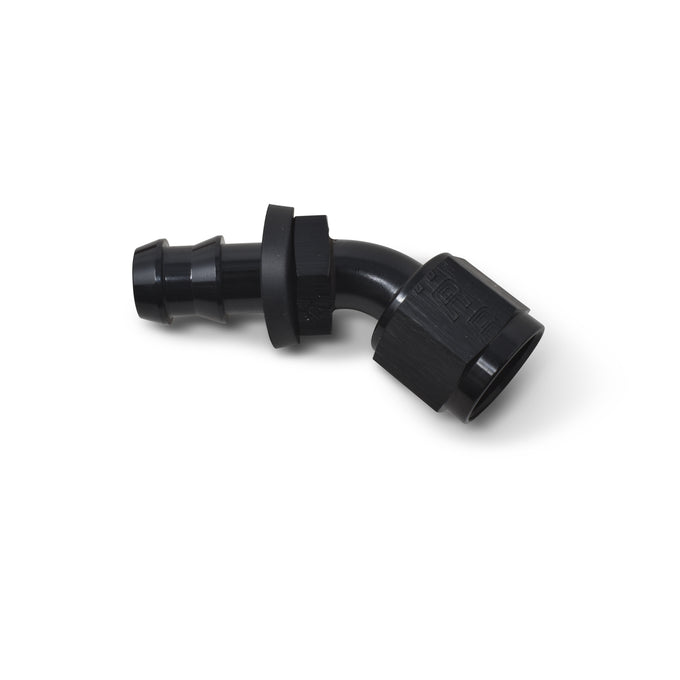 -8AN 45 Degree Twist-Lok Hose End <br> Fitting Size: -8 AN