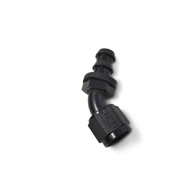 -8AN 45 Degree Twist-Lok Hose End <br> Fitting Size: -8 AN