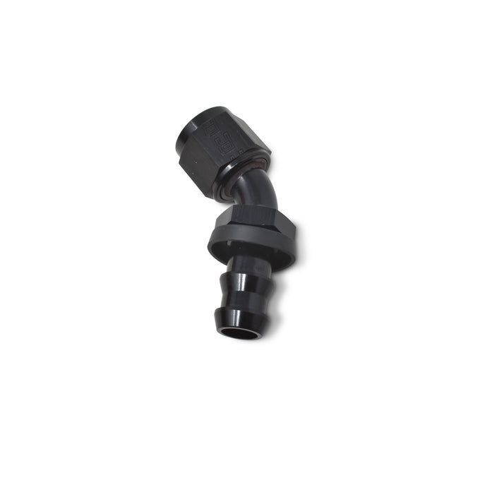 -8AN 45 Degree Twist-Lok Hose End <br> Fitting Size: -8 AN