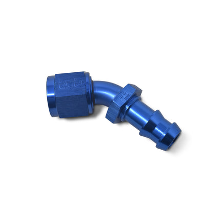 -10AN 45 Degree Twist-Lok Hose End <br> Fitting Size: -10 AN