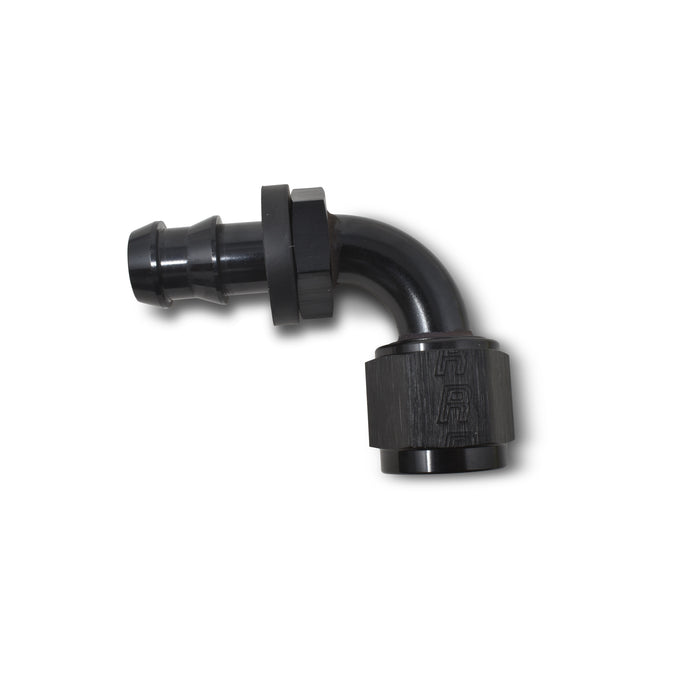 -6AN 90 Degree Twist-Lok Hose End <br> Fitting Size: -6 AN