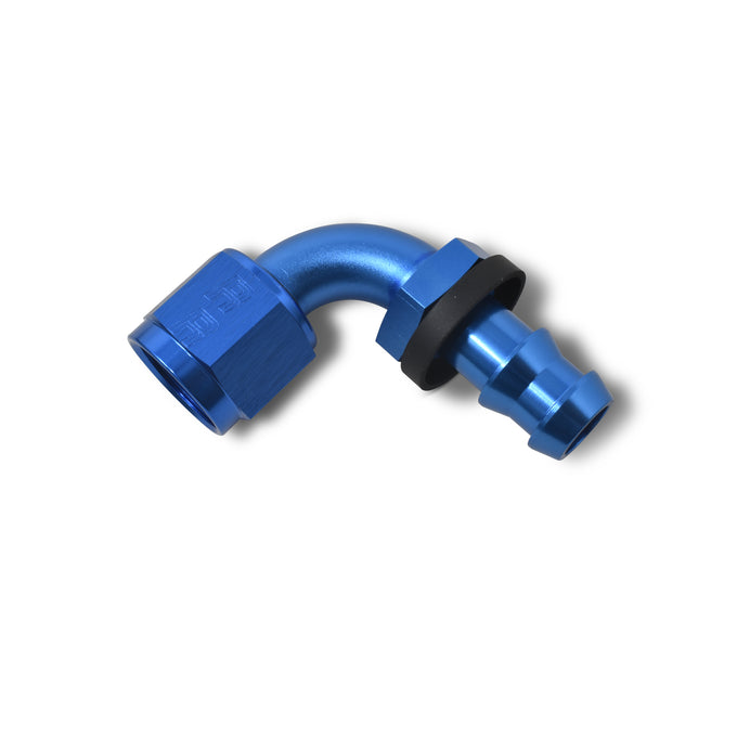 -10AN 90 Degree Twist-Lok Hose End <br> Fitting Size: -10 AN