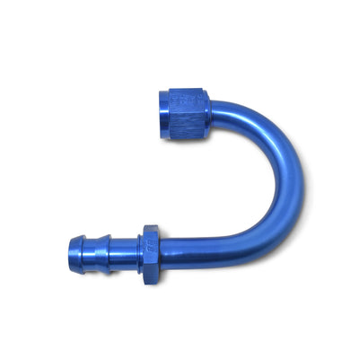 -6AN 180 Degree Twist-Lok Hose End <br> Fitting Size: -6 AN