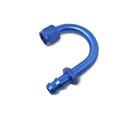 -6AN 180 Degree Twist-Lok Hose End <br> Fitting Size: -6 AN