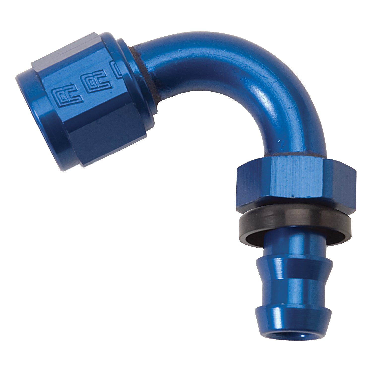 -10AN 150 Degree Twist-Lok Hose End <br> Fitting Size: -10 AN
