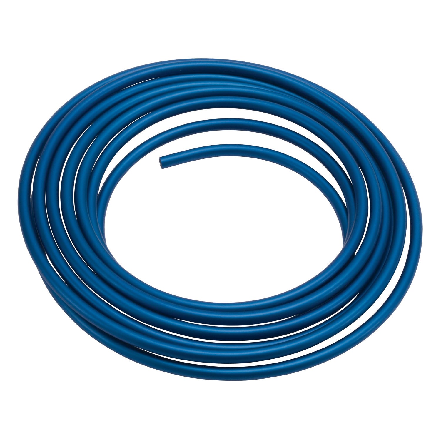 Blue 3/8in Aluminum Fuel Line <br> Universal application